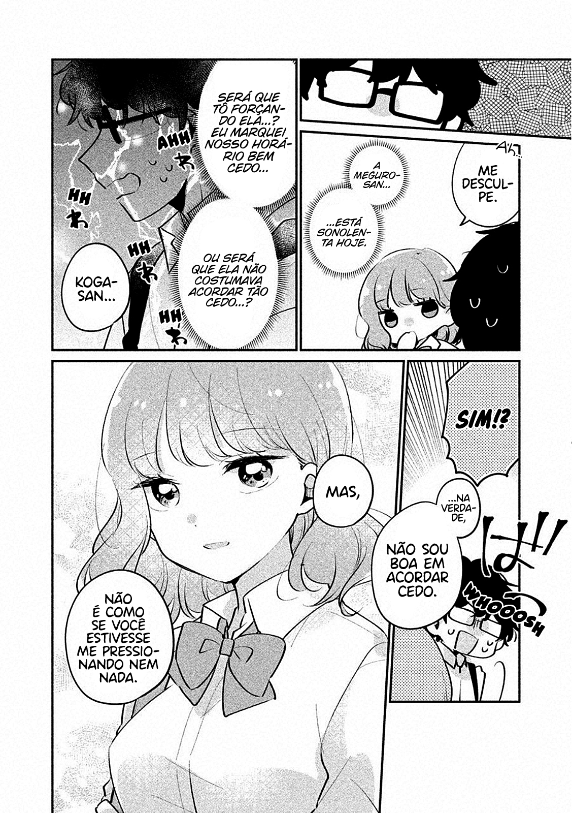Meguro-san wa Hajimete Janai Capítulo 1