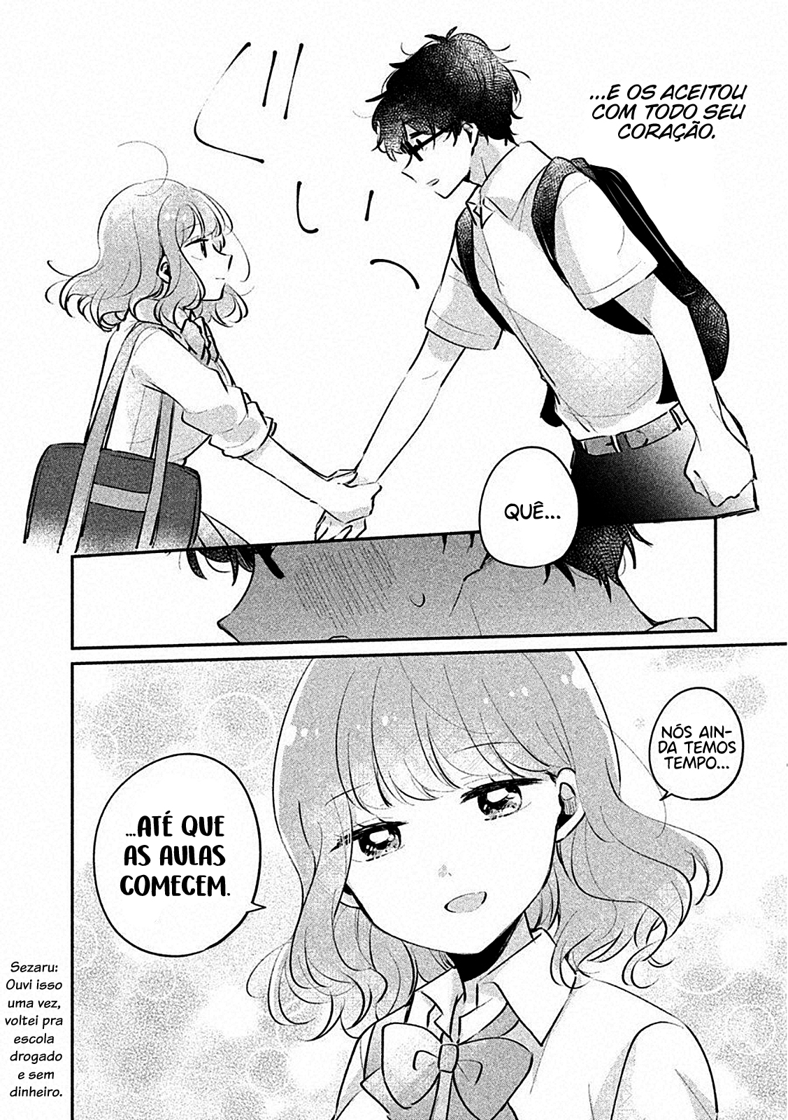 Meguro-san wa Hajimete Janai Capítulo 1