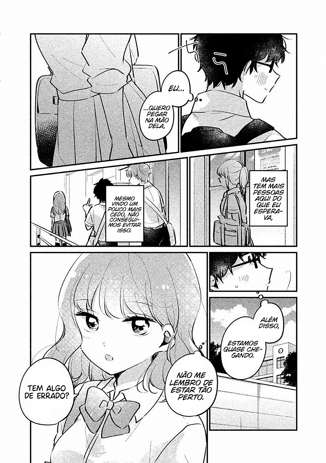 Meguro-san wa Hajimete Janai Capítulo 1