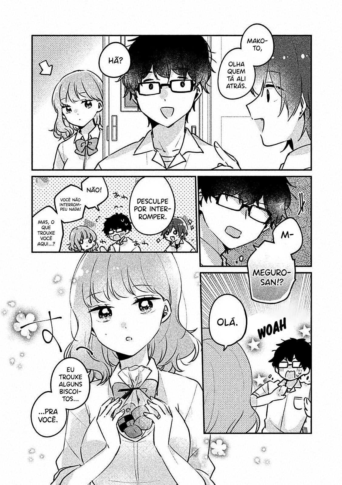 Meguro-san wa Hajimete Janai Capítulo 1