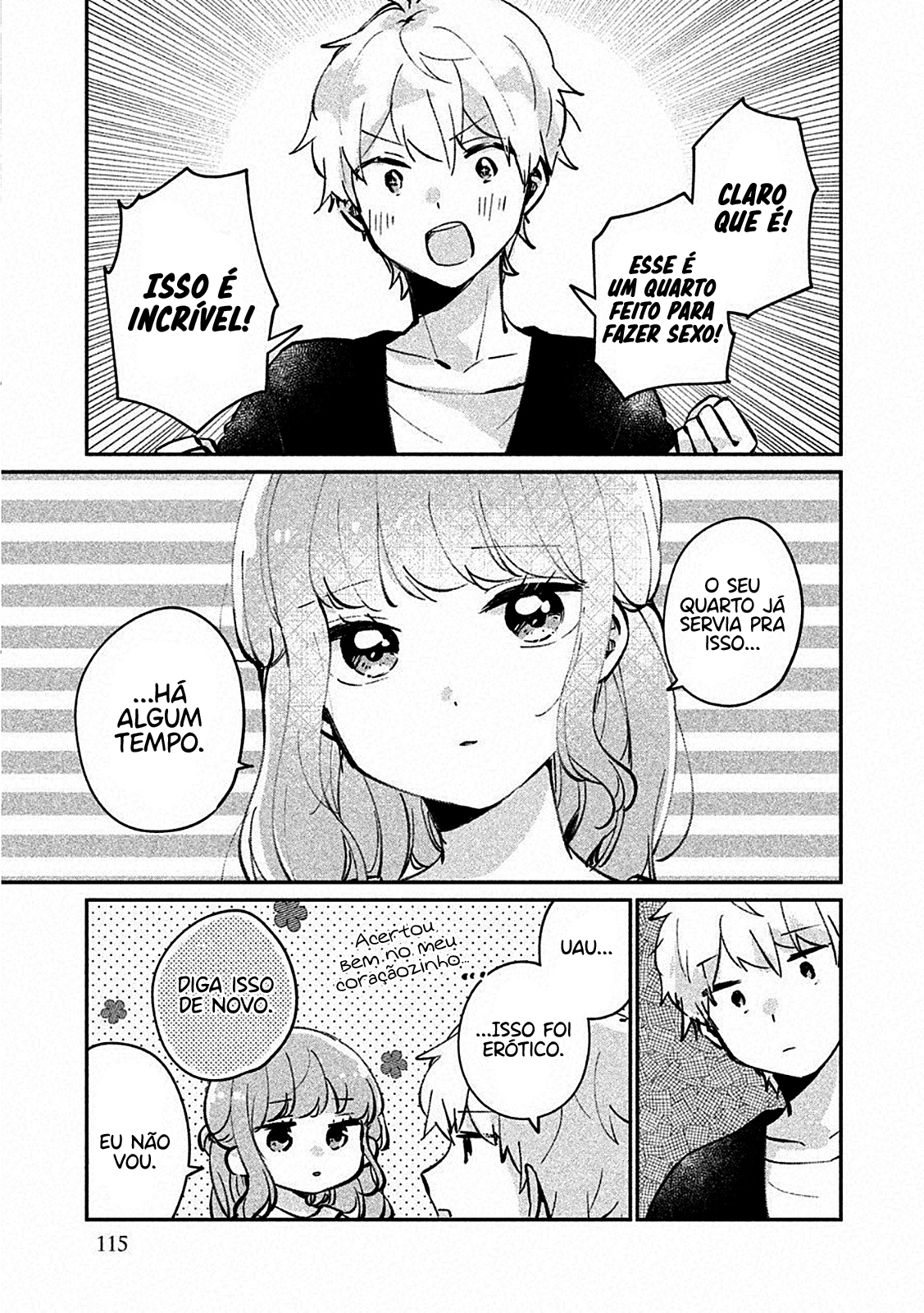 Meguro-san wa Hajimete Janai Capítulo 1