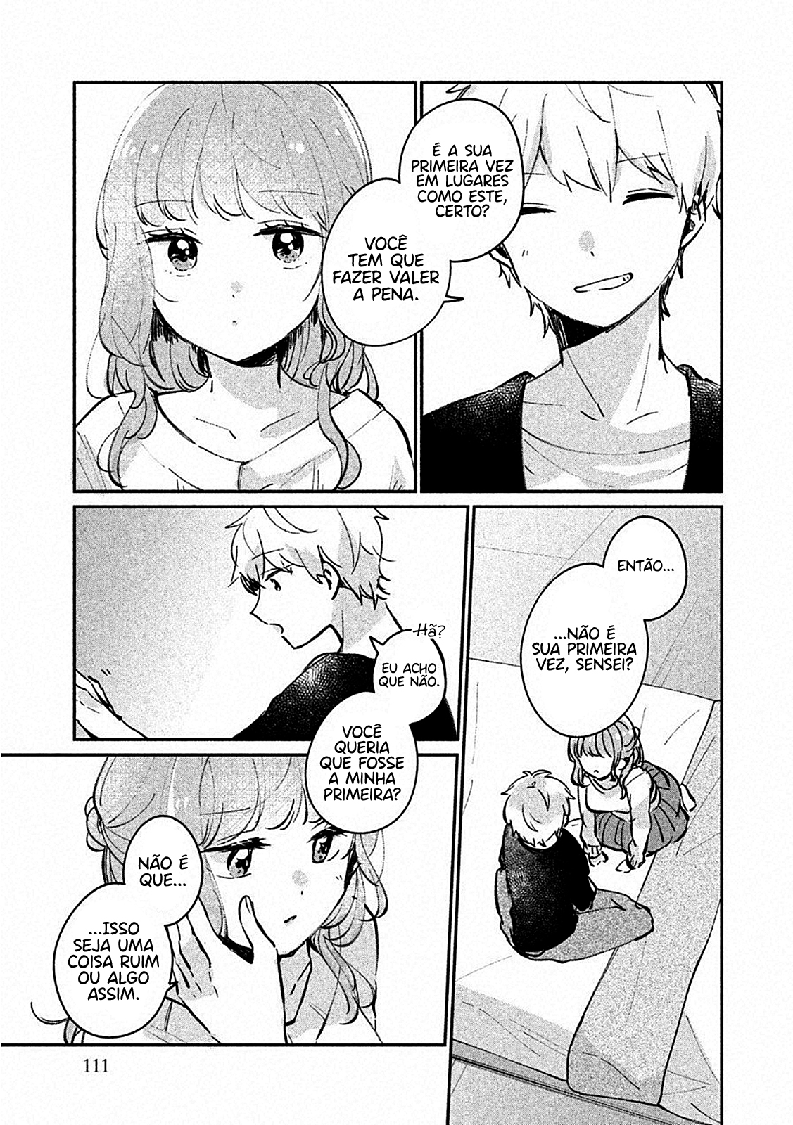 Meguro-san wa Hajimete Janai Capítulo 1
