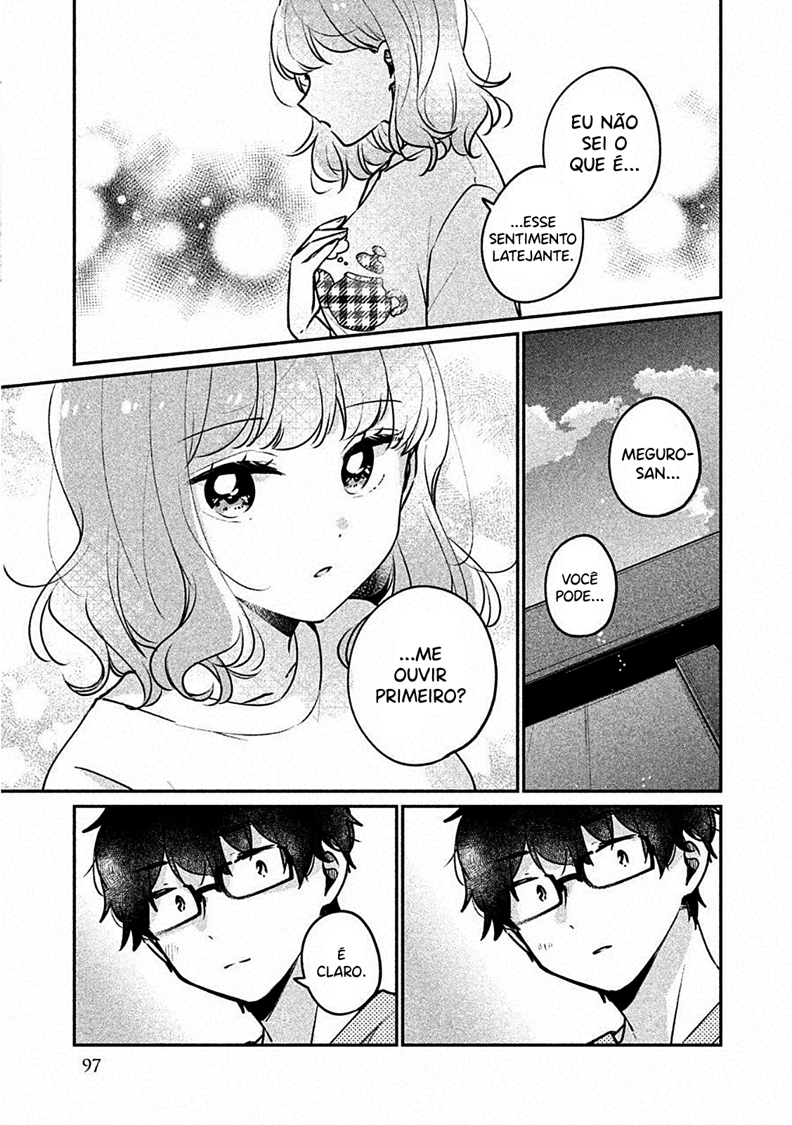 Meguro-san wa Hajimete Janai Capítulo 1