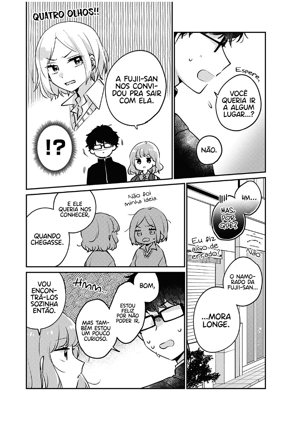 Meguro-san wa Hajimete Janai Capítulo 1