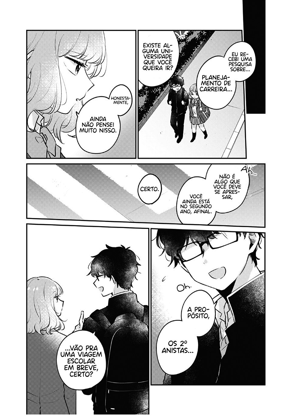 Meguro-san wa Hajimete Janai Capítulo 1