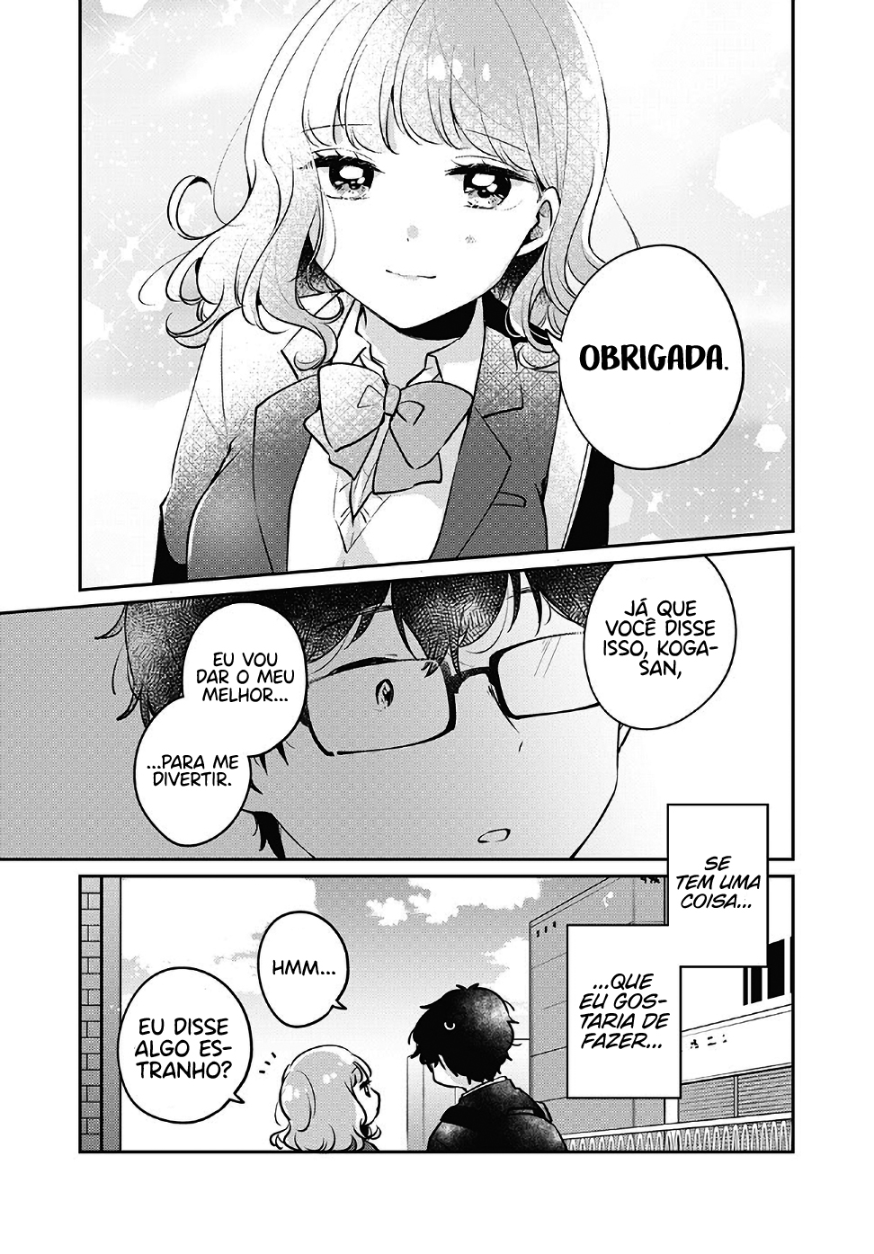 Meguro-san wa Hajimete Janai Capítulo 1