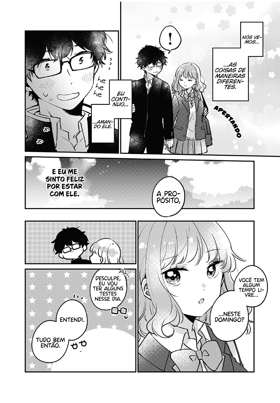 Meguro-san wa Hajimete Janai Capítulo 1