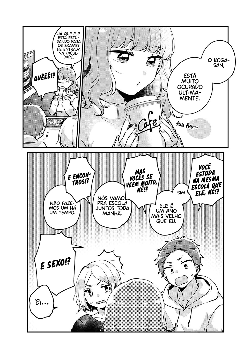 Meguro-san wa Hajimete Janai Capítulo 1