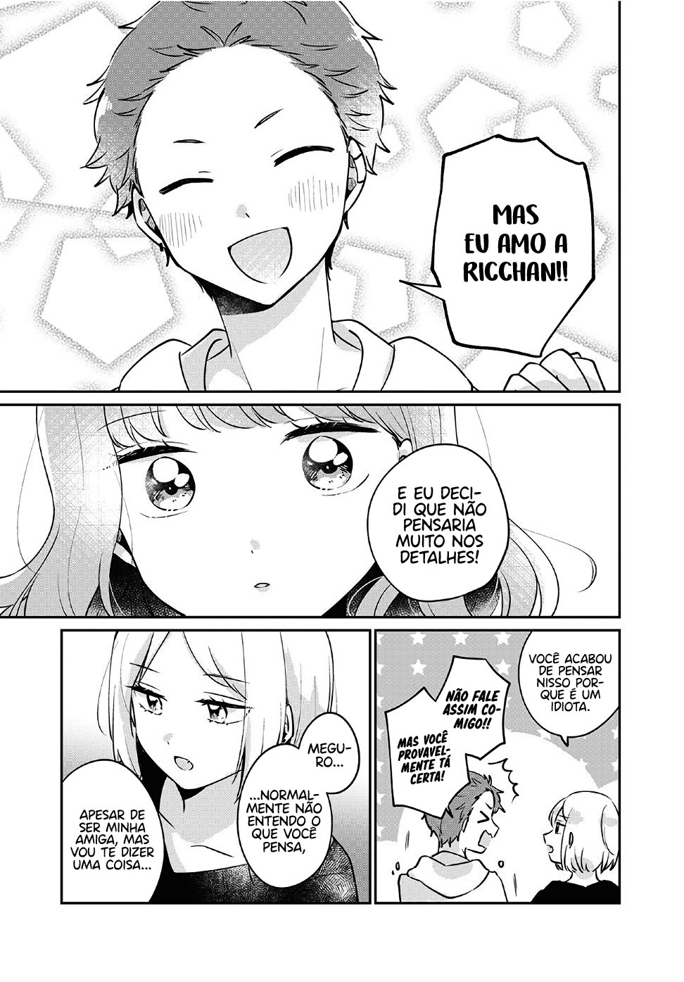 Meguro-san wa Hajimete Janai Capítulo 1