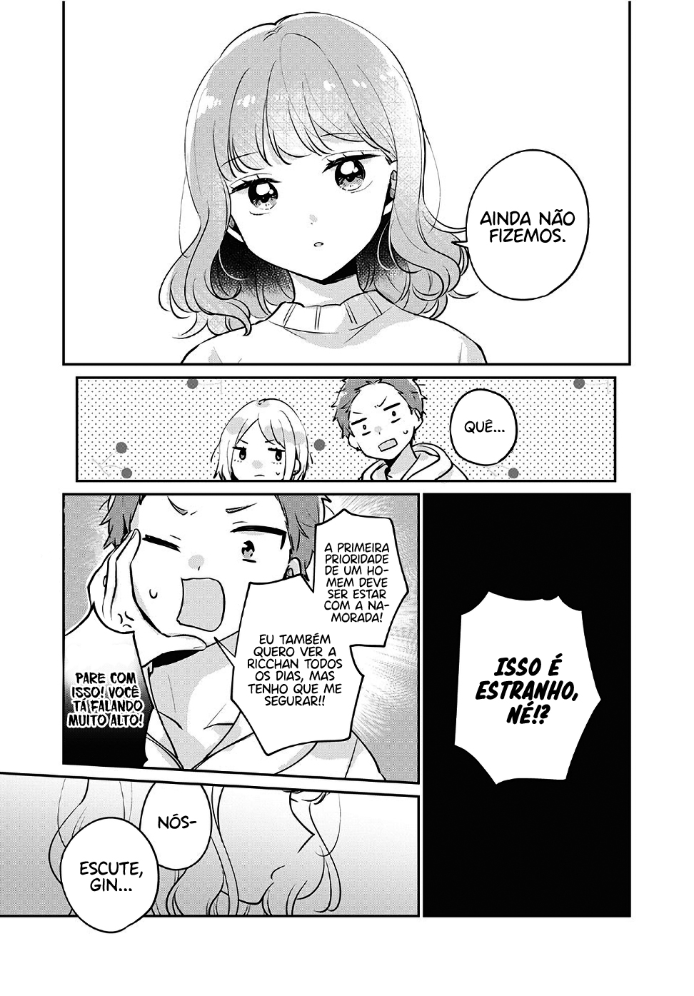 Meguro-san wa Hajimete Janai Capítulo 1