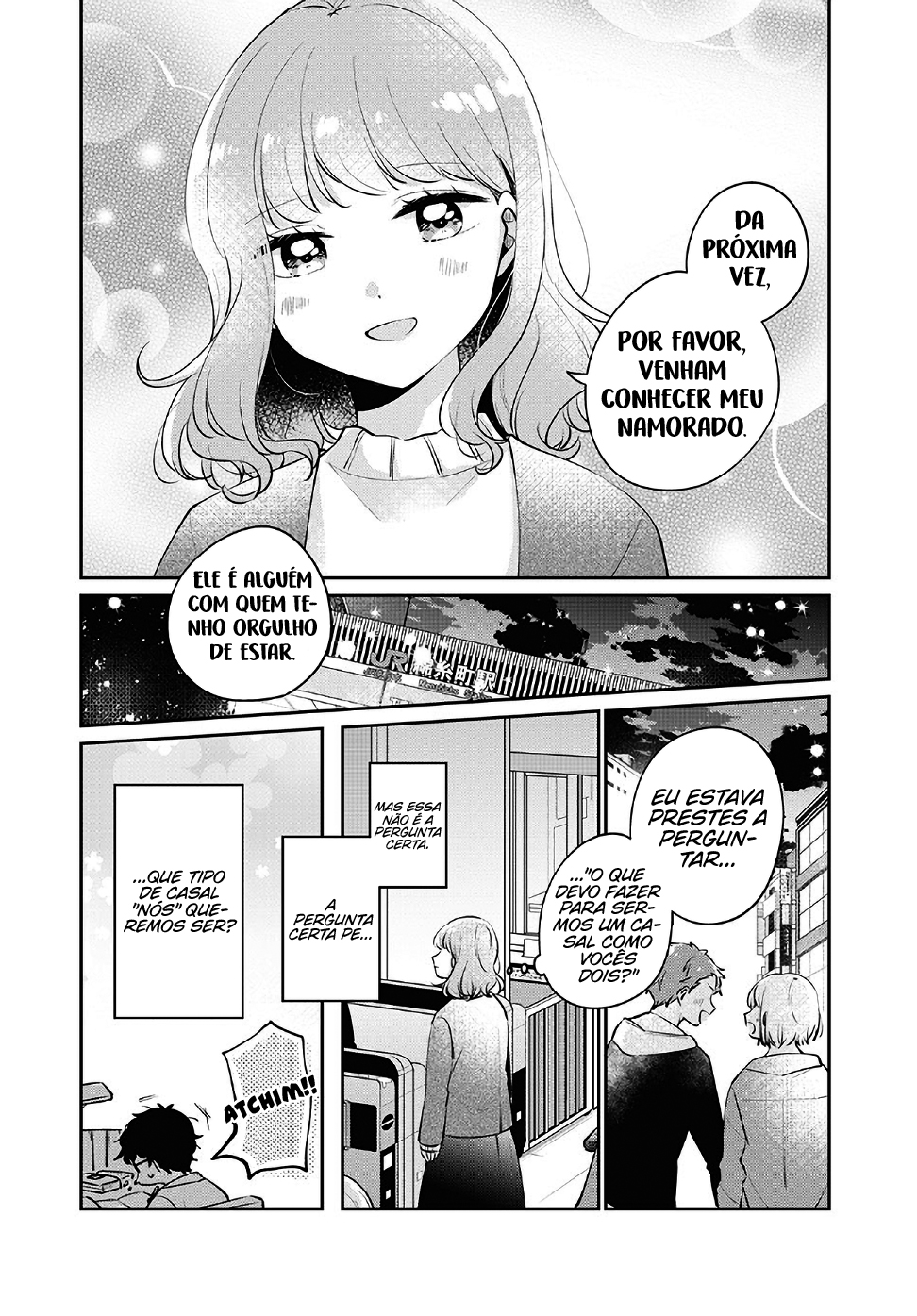 Meguro-san wa Hajimete Janai Capítulo 1