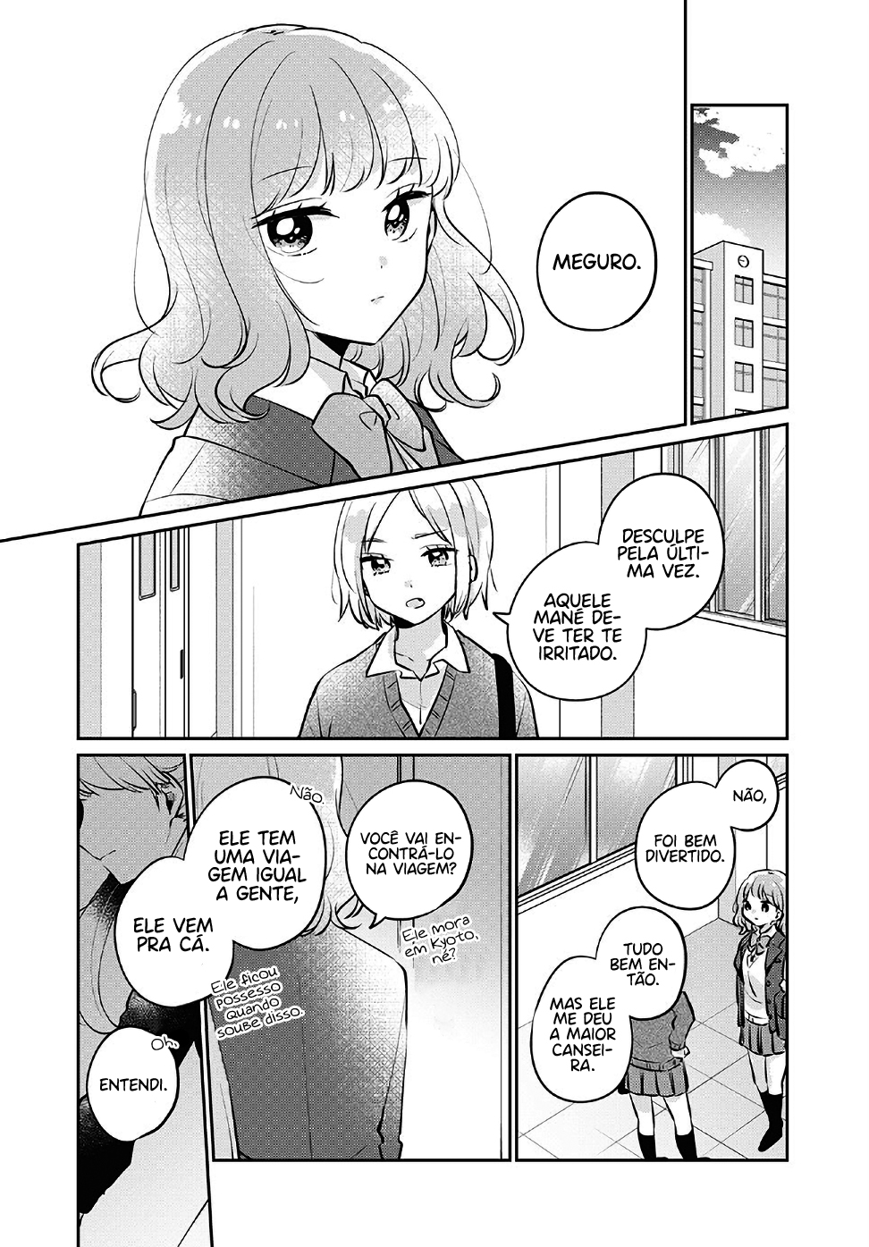 Meguro-san wa Hajimete Janai Capítulo 1