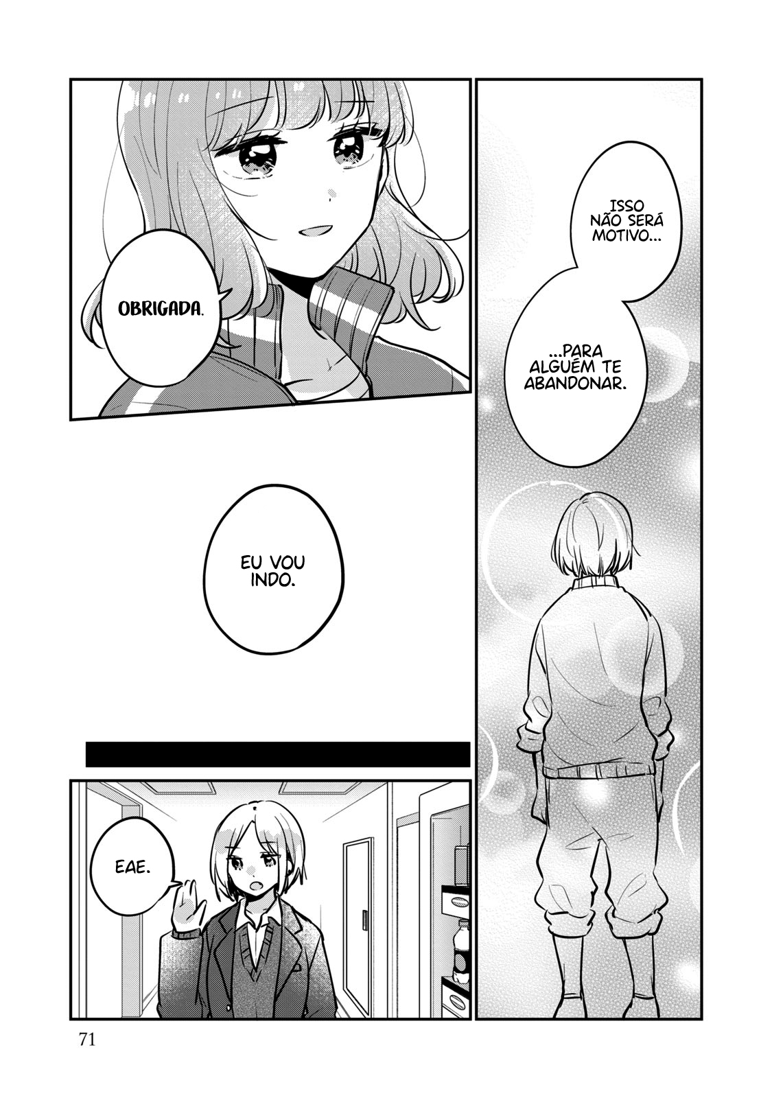 Meguro-san wa Hajimete Janai Capítulo 1