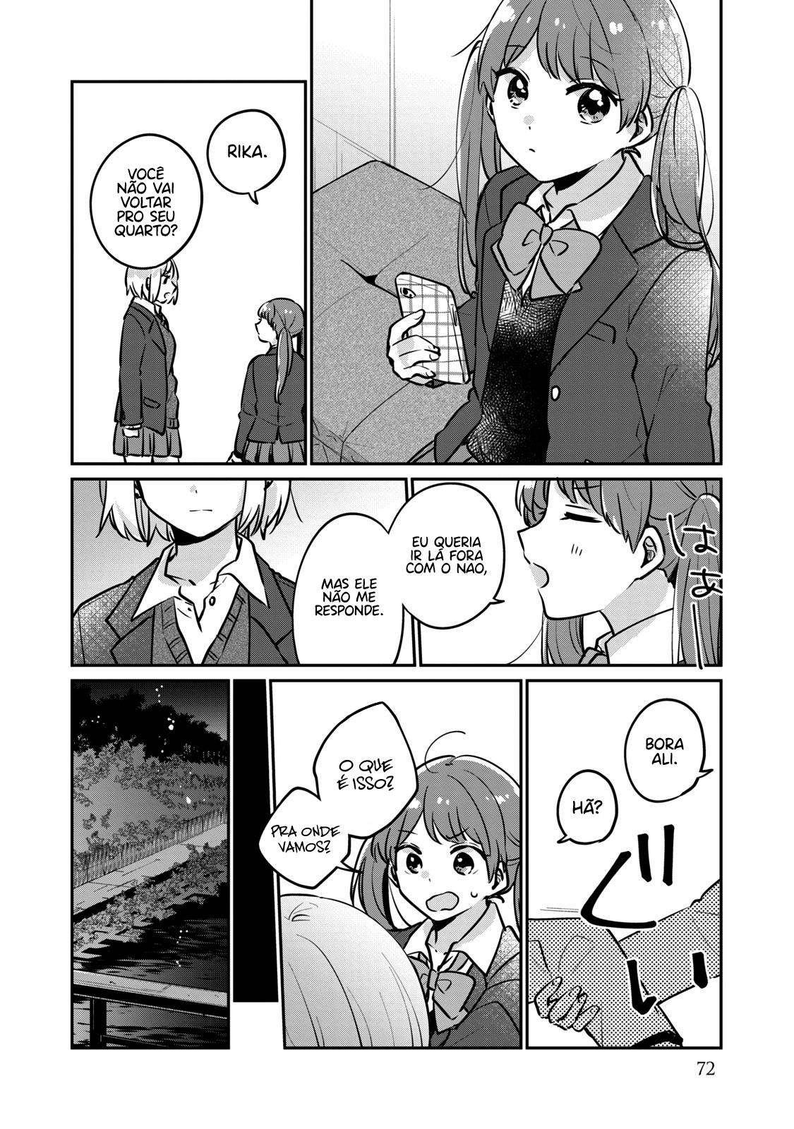 Meguro-san wa Hajimete Janai Capítulo 1