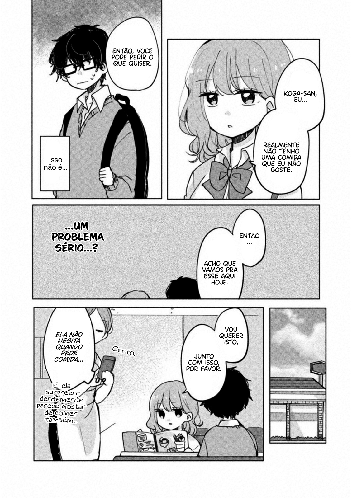 Meguro-san wa Hajimete Janai Capítulo 1