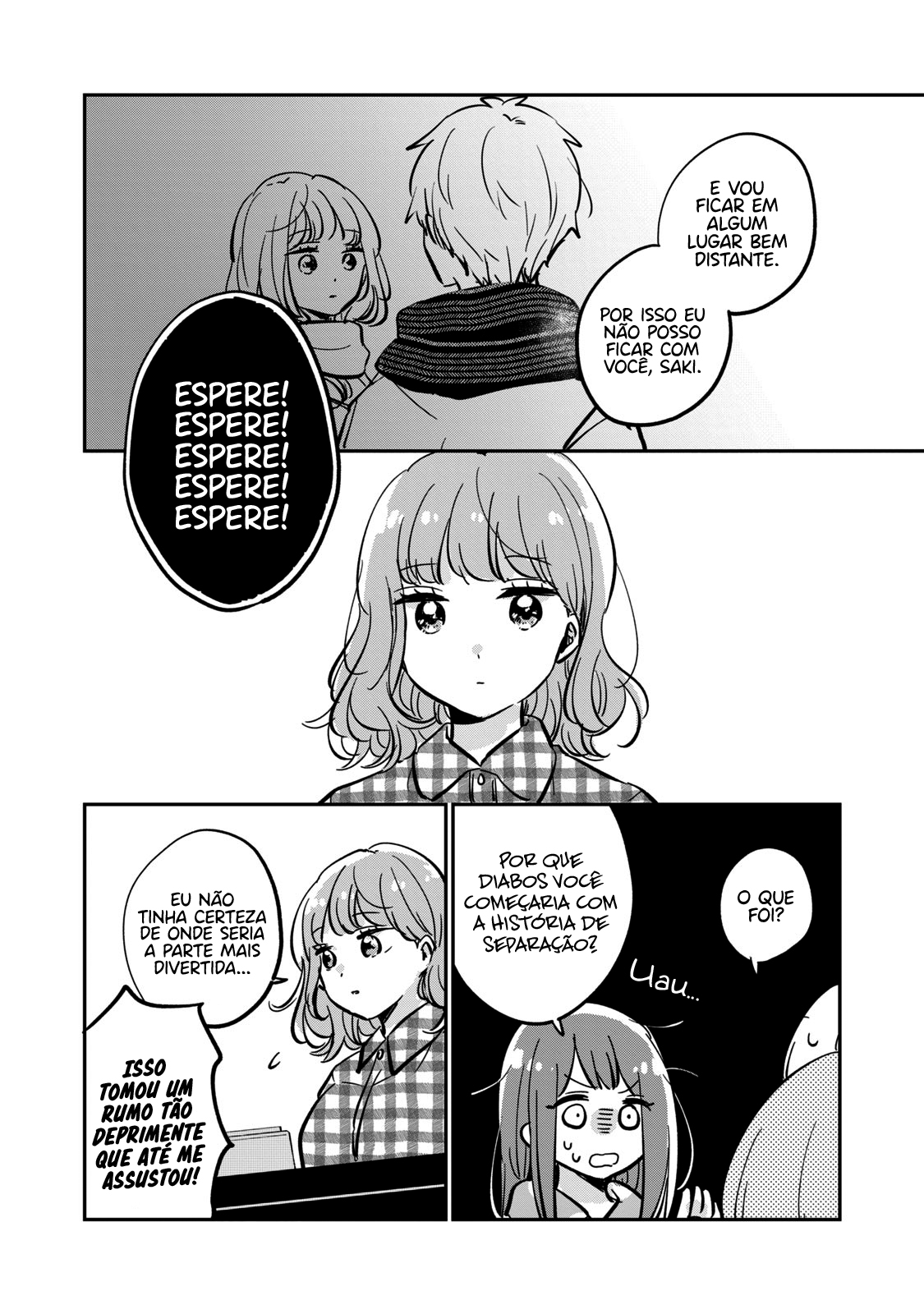 Meguro-san wa Hajimete Janai Capítulo 1