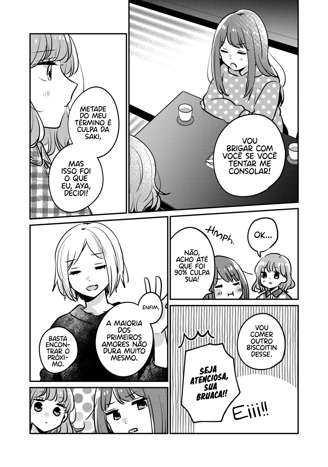 Meguro-san wa Hajimete Janai Capítulo 1