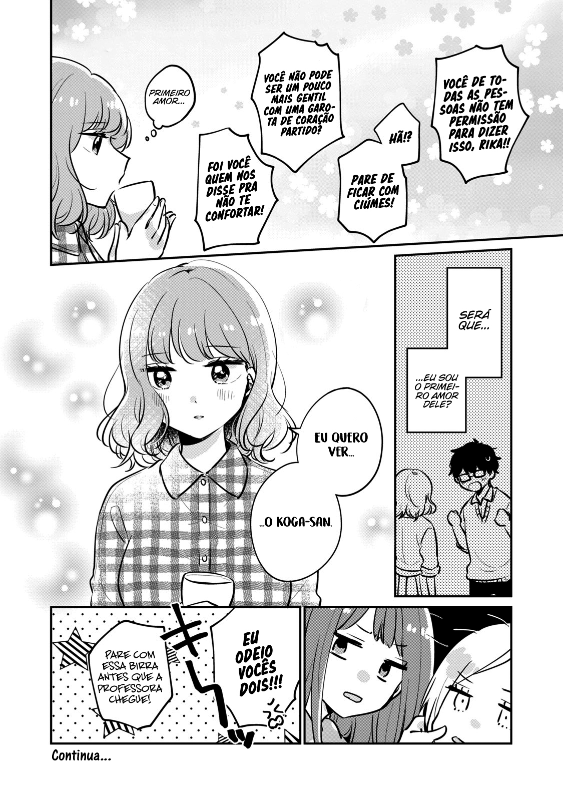 Meguro-san wa Hajimete Janai Capítulo 1