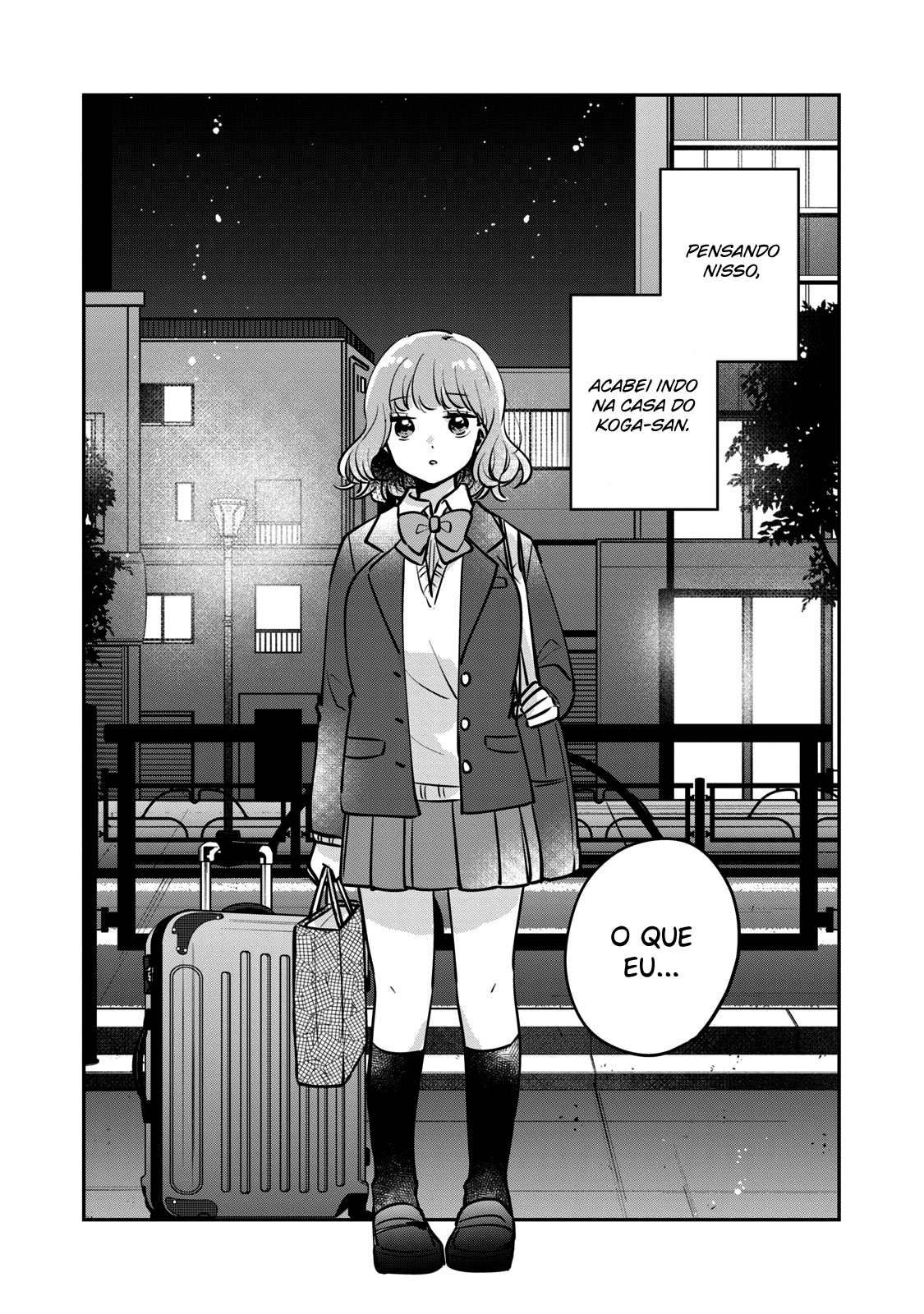 Meguro-san wa Hajimete Janai Capítulo 1