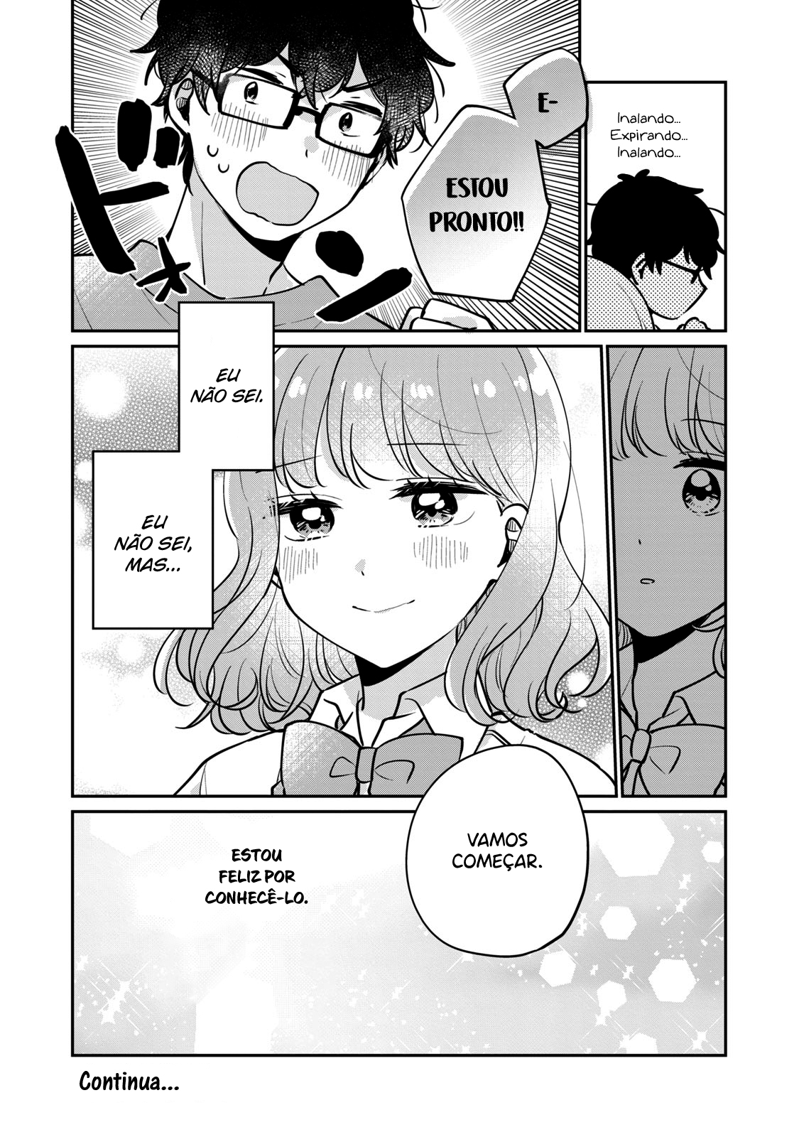 Meguro-san wa Hajimete Janai Capítulo 1