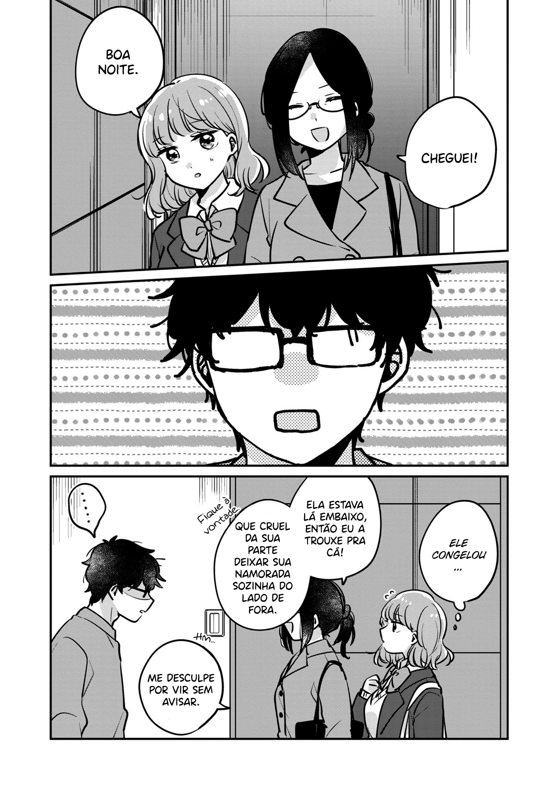 Meguro-san wa Hajimete Janai Capítulo 1