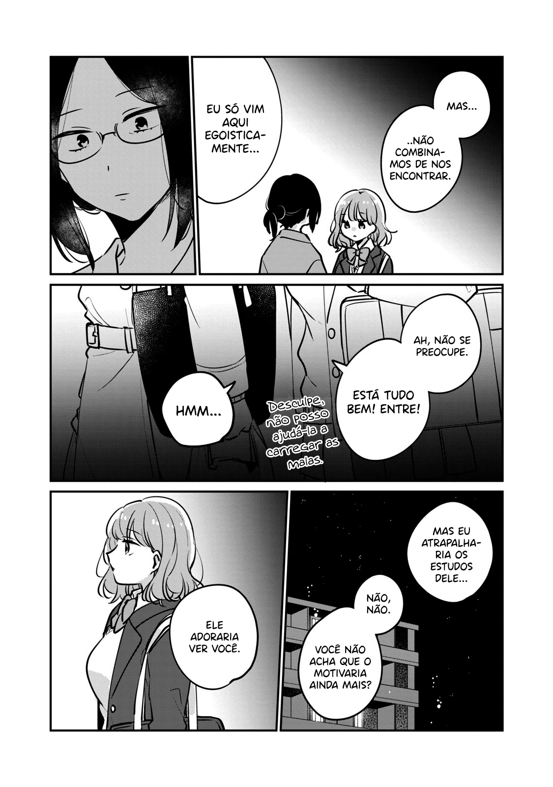 Meguro-san wa Hajimete Janai Capítulo 1