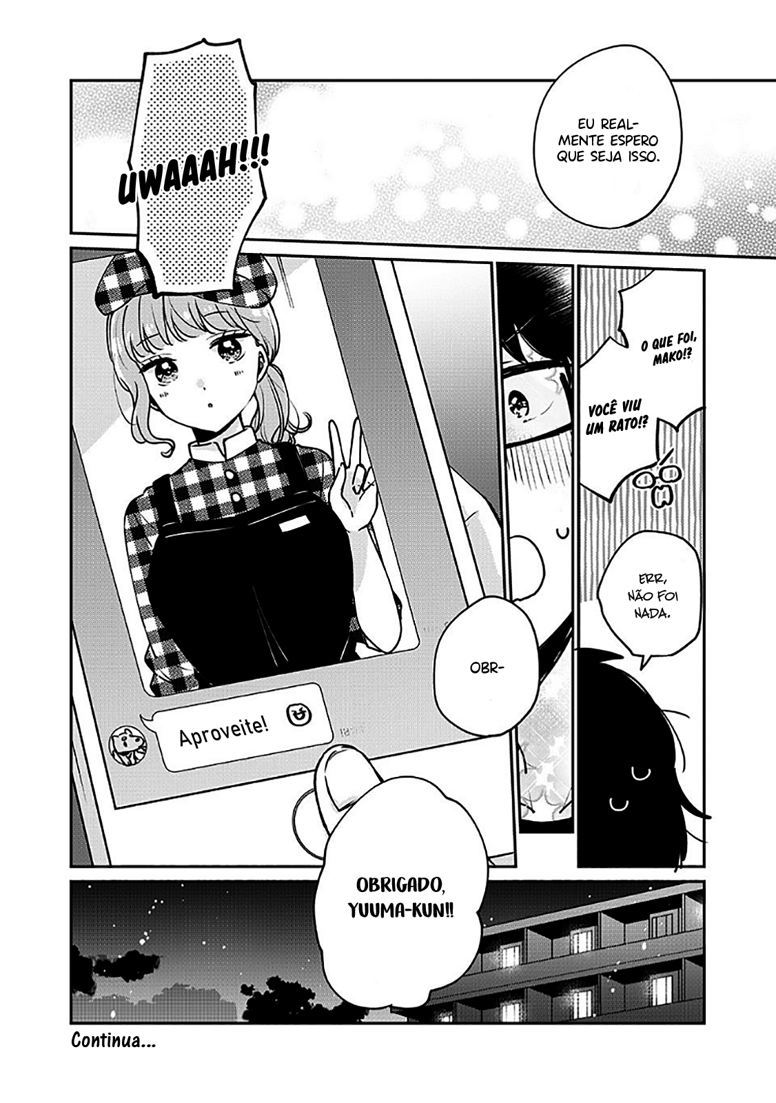 Meguro-san wa Hajimete Janai Capítulo 1