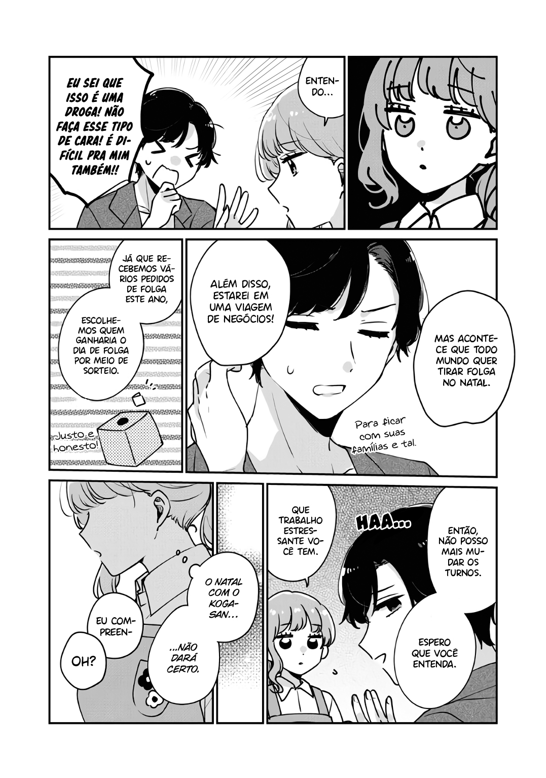 Meguro-san wa Hajimete Janai Capítulo 1