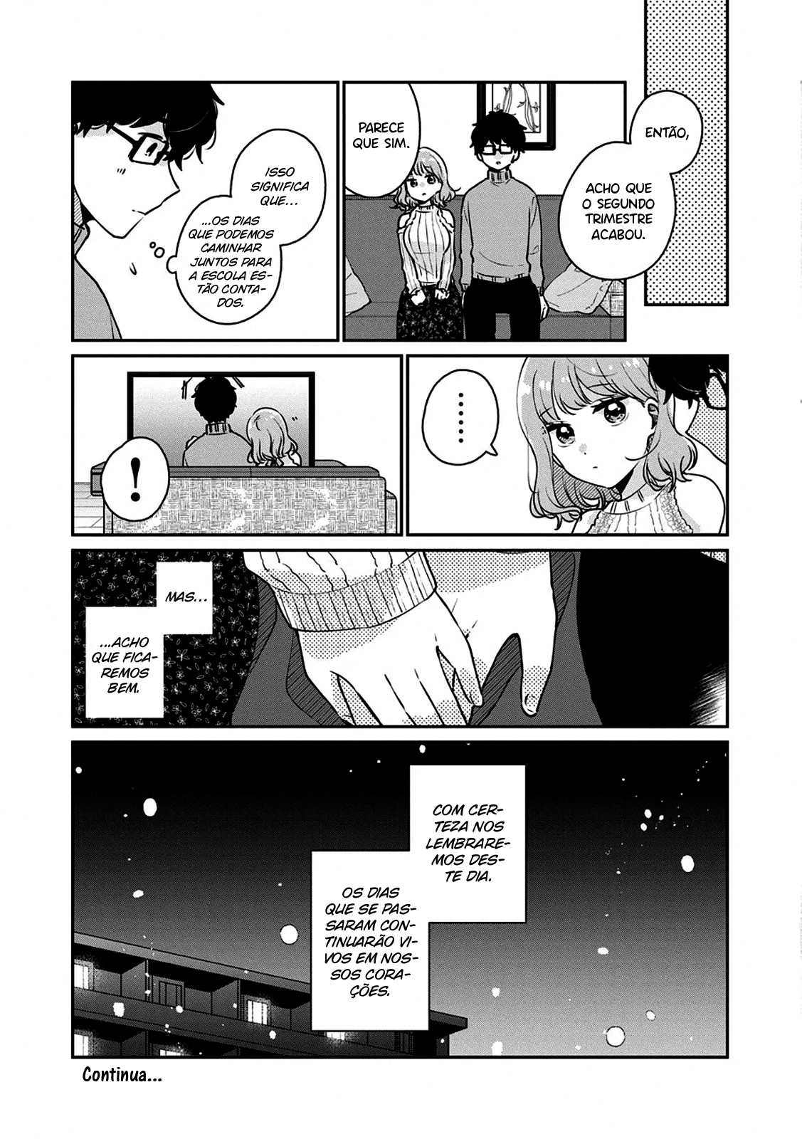 Meguro-san wa Hajimete Janai Capítulo 1