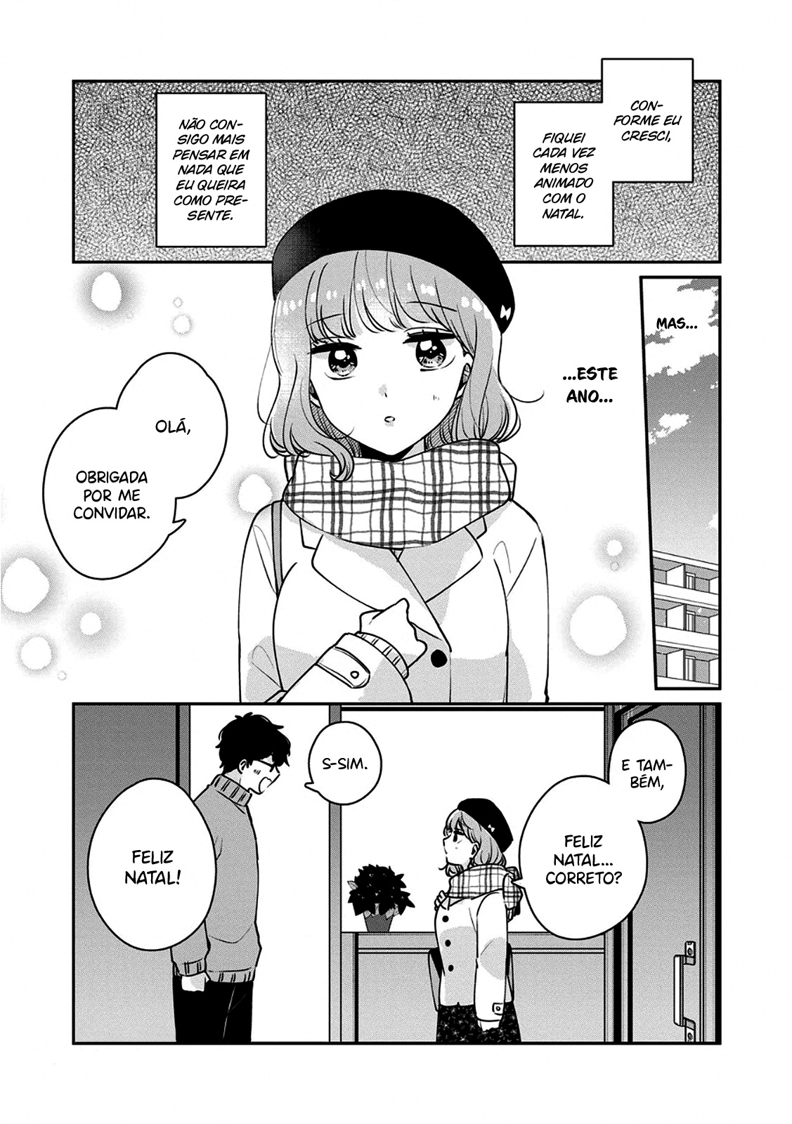 Meguro-san wa Hajimete Janai Capítulo 1