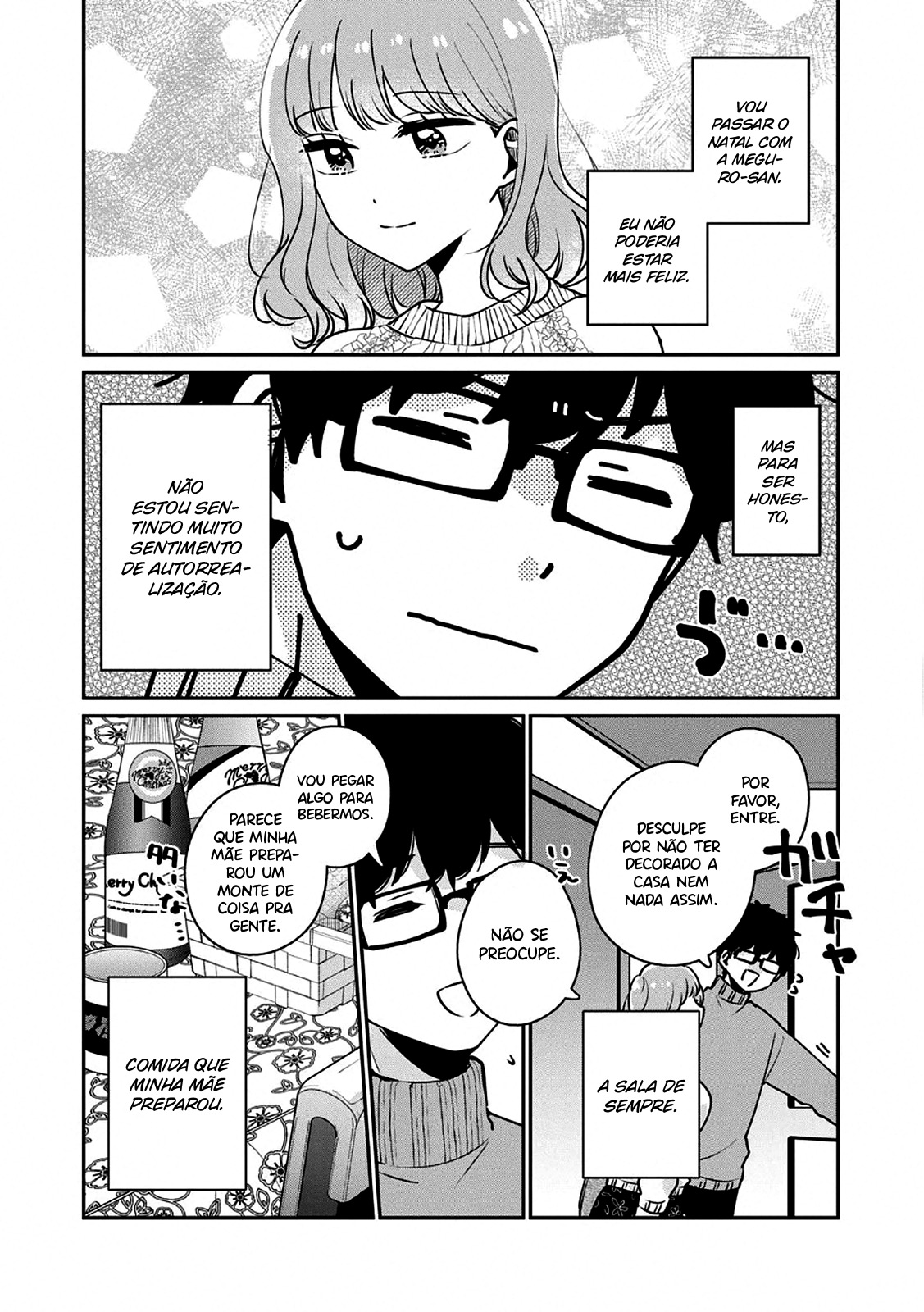 Meguro-san wa Hajimete Janai Capítulo 1