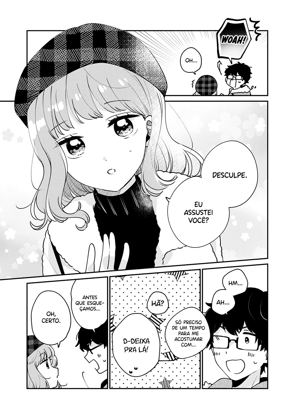 Meguro-san wa Hajimete Janai Capítulo 1