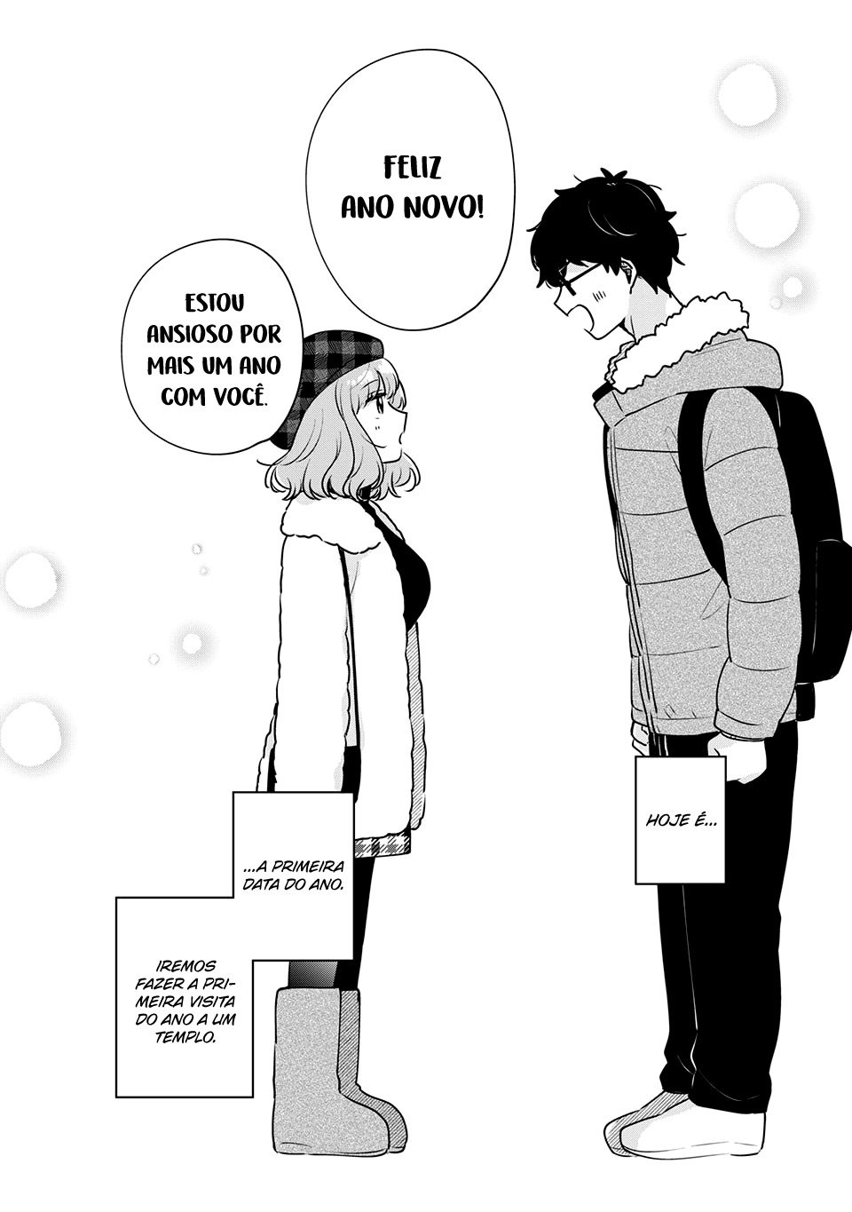 Meguro-san wa Hajimete Janai Capítulo 1