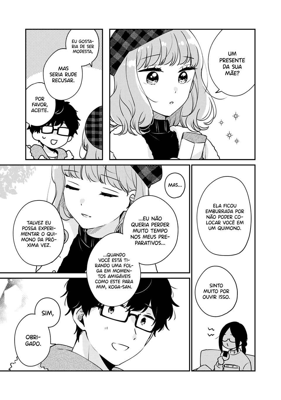 Meguro-san wa Hajimete Janai Capítulo 1