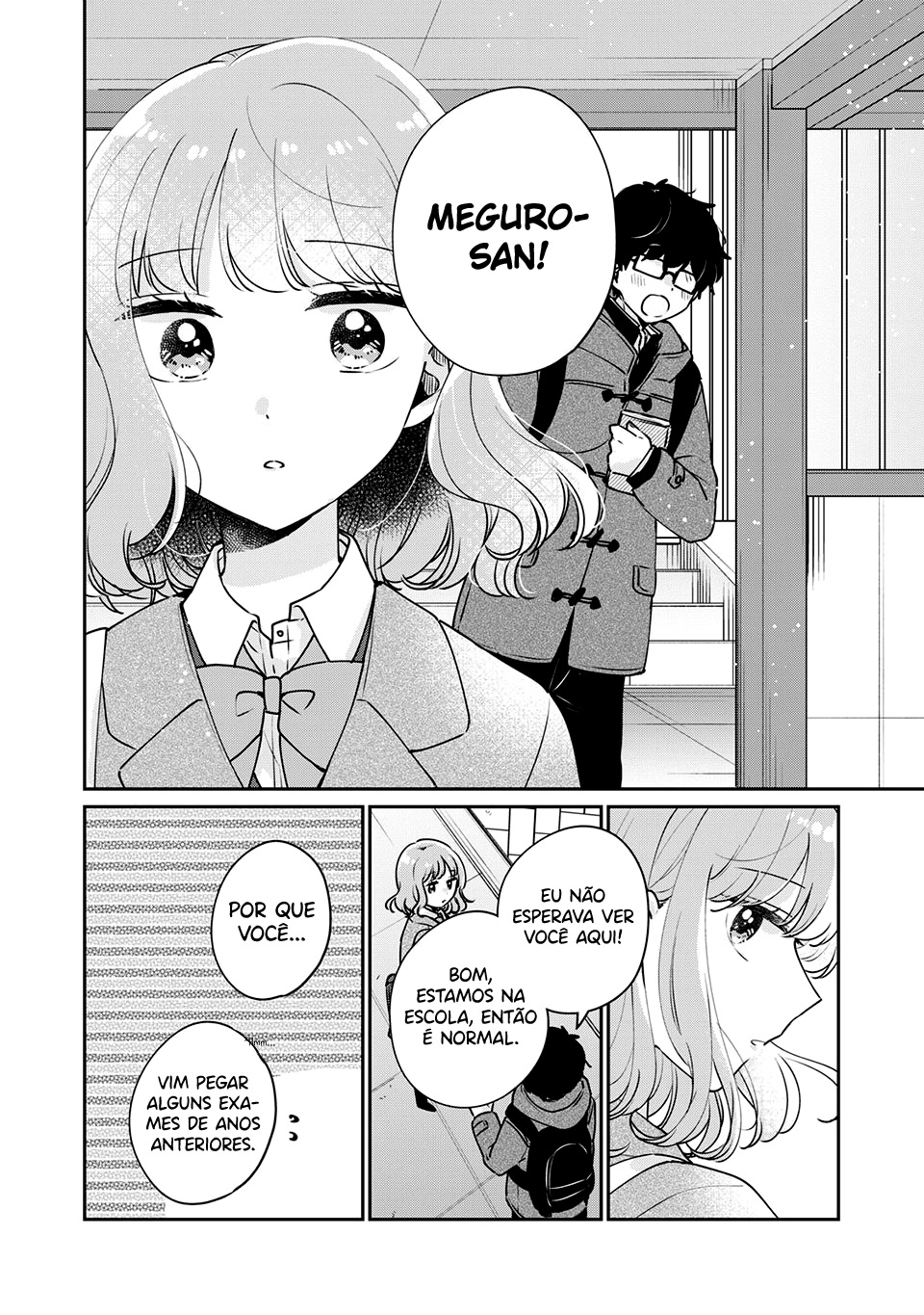 Meguro-san wa Hajimete Janai Capítulo 1