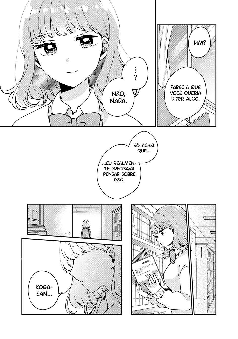 Meguro-san wa Hajimete Janai Capítulo 1