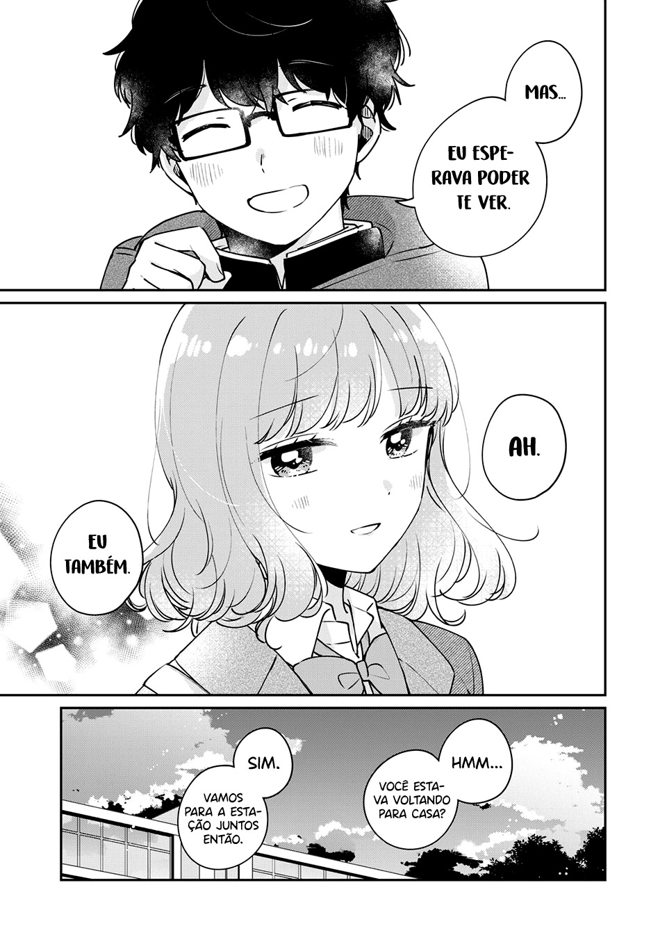 Meguro-san wa Hajimete Janai Capítulo 1