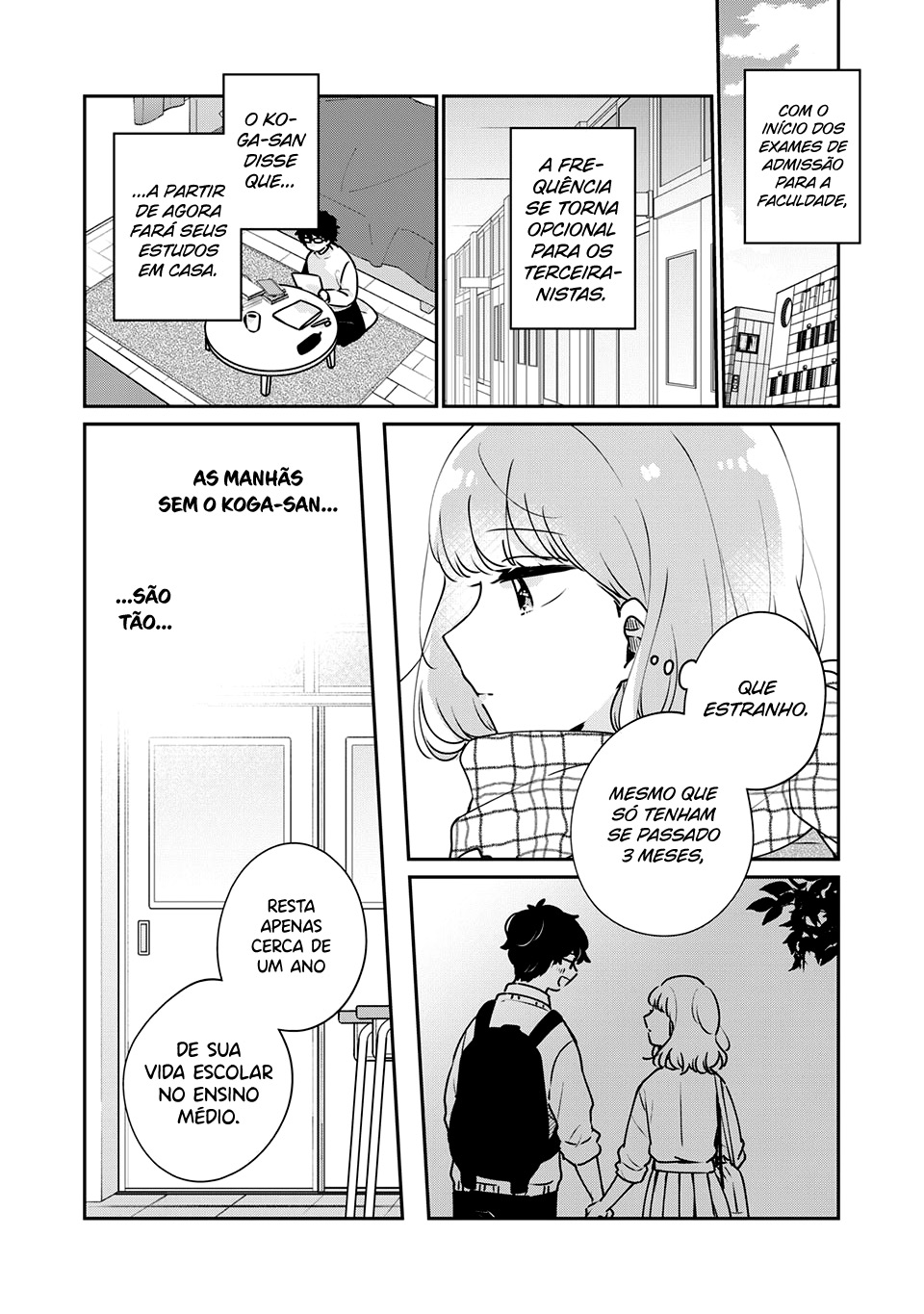 Meguro-san wa Hajimete Janai Capítulo 1