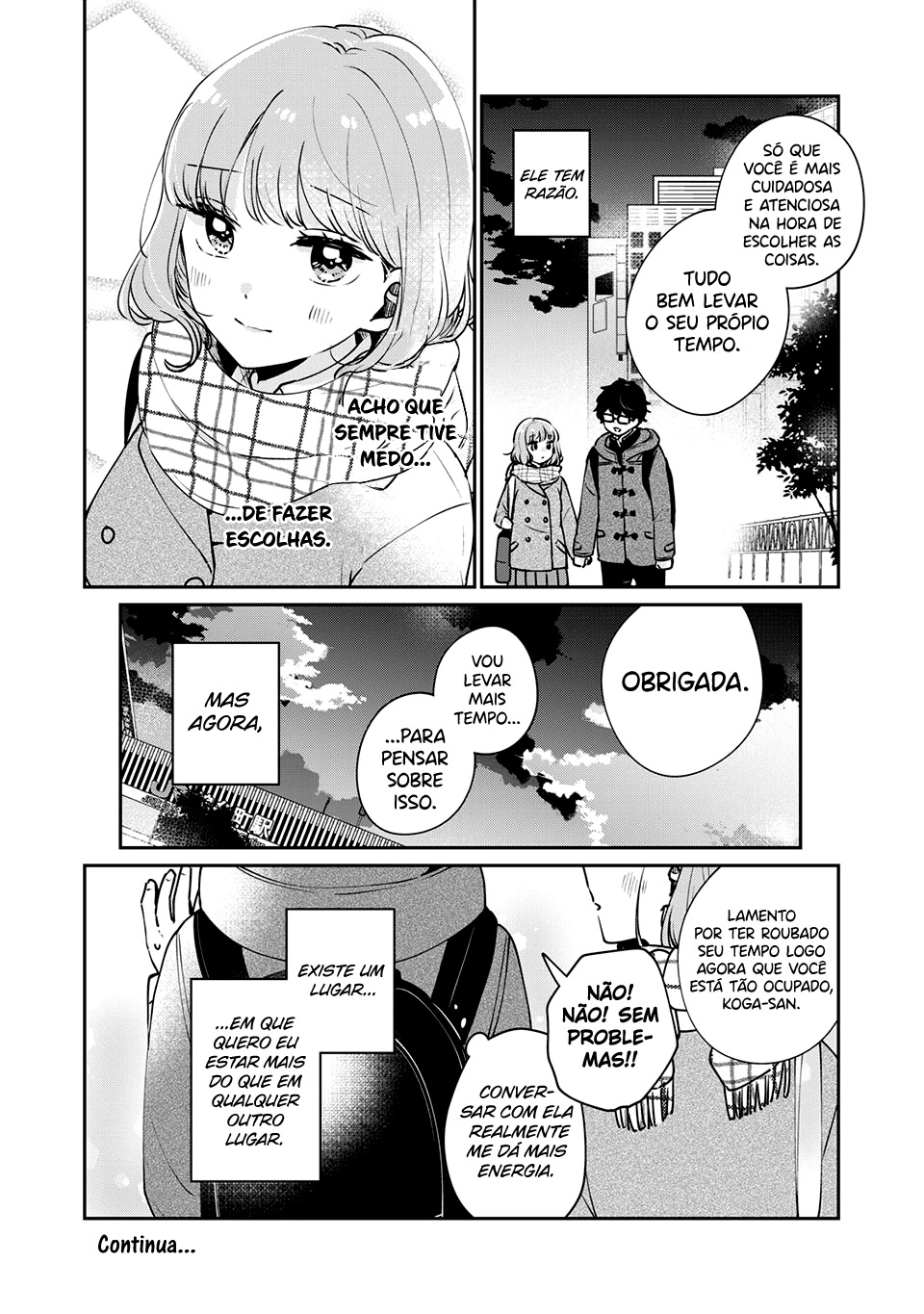 Meguro-san wa Hajimete Janai Capítulo 1