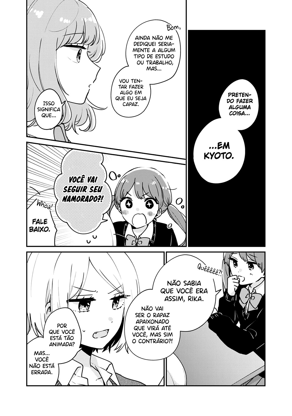 Meguro-san wa Hajimete Janai Capítulo 1