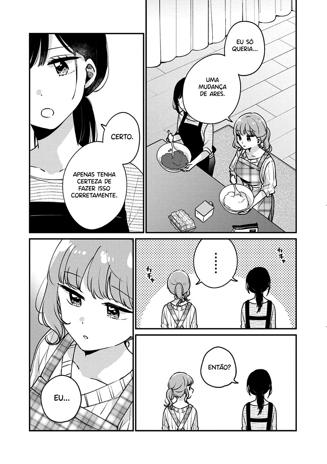 Meguro-san wa Hajimete Janai Capítulo 1
