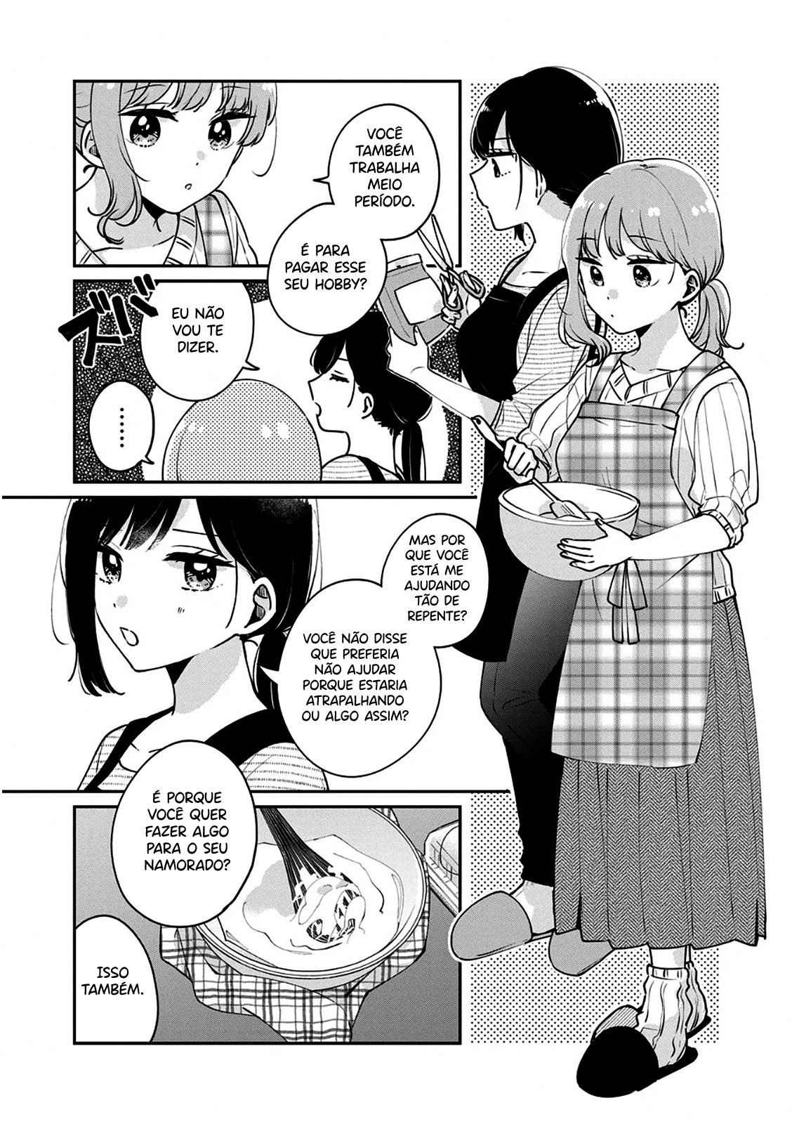 Meguro-san wa Hajimete Janai Capítulo 1