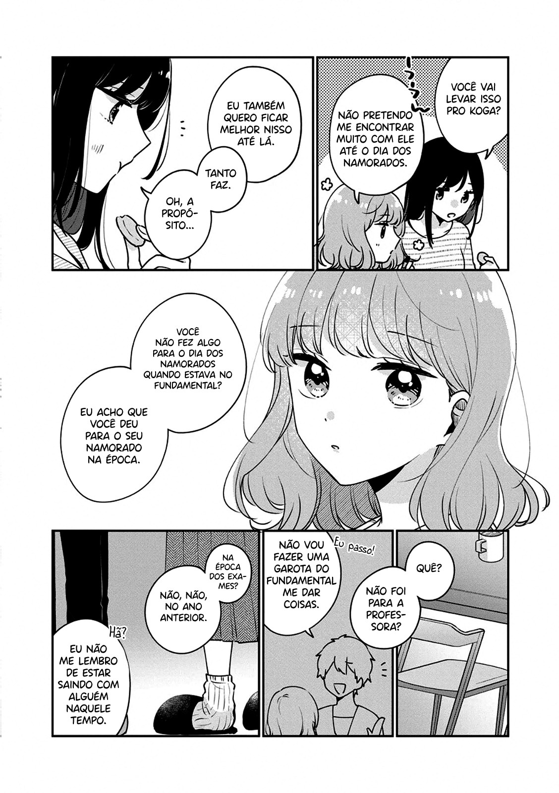 Meguro-san wa Hajimete Janai Capítulo 1