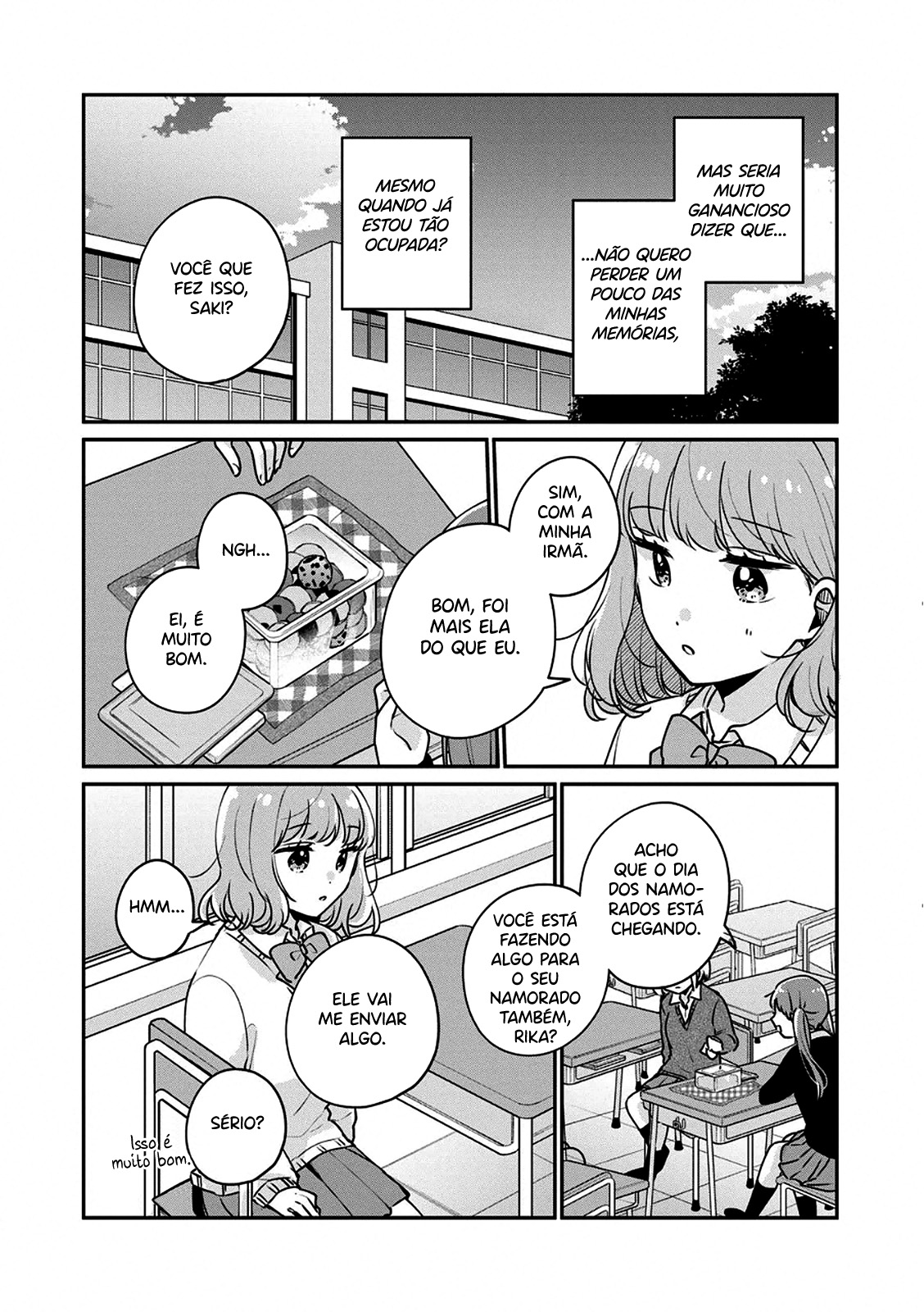 Meguro-san wa Hajimete Janai Capítulo 1