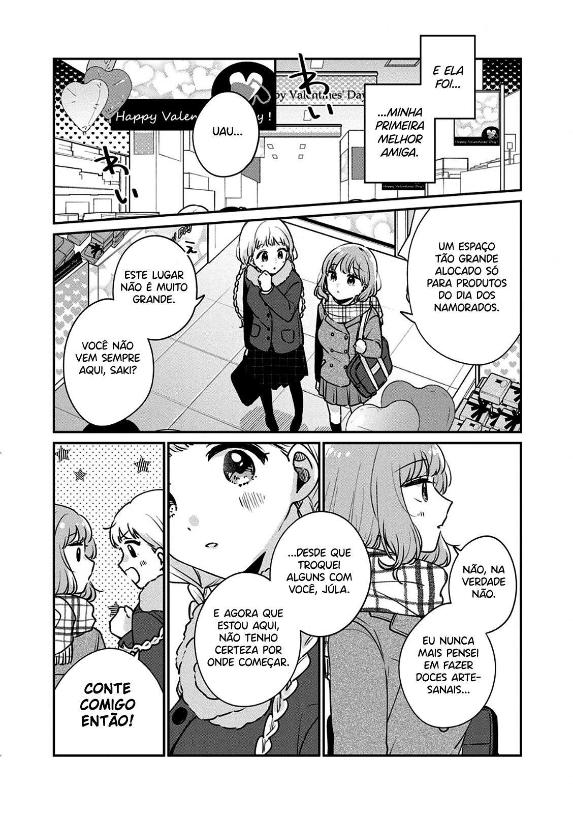 Meguro-san wa Hajimete Janai Capítulo 1