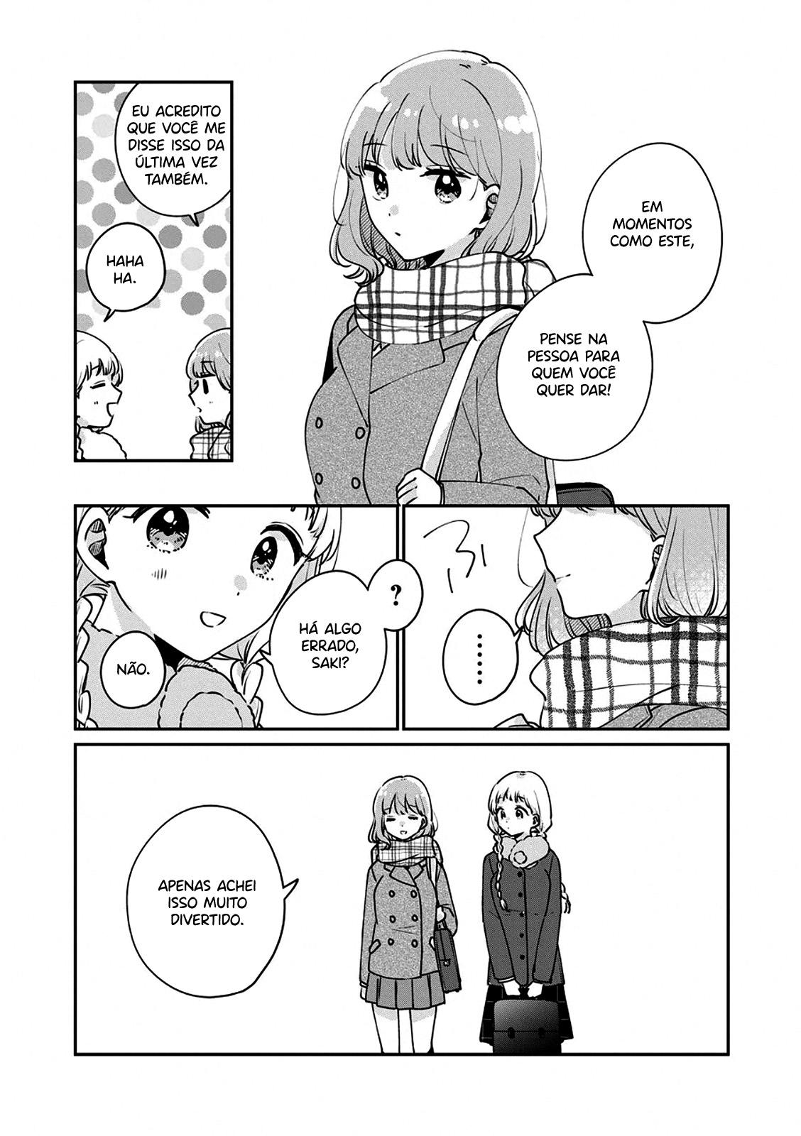 Meguro-san wa Hajimete Janai Capítulo 1