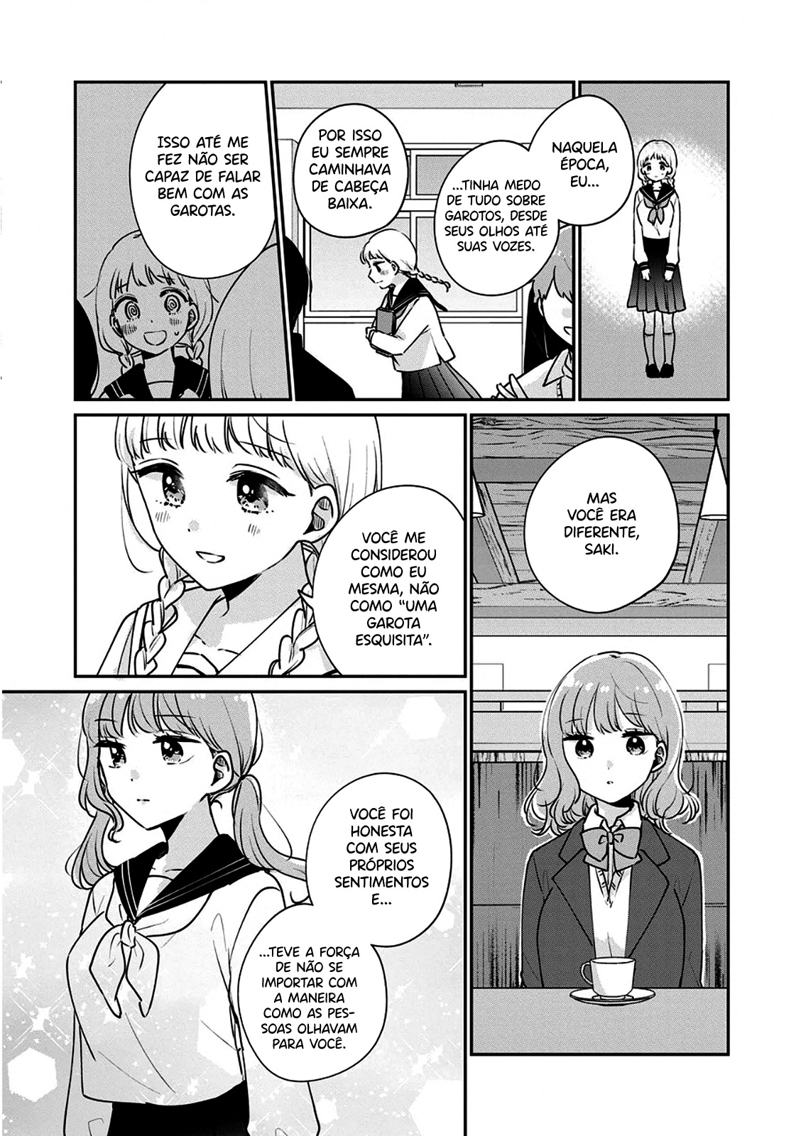 Meguro-san wa Hajimete Janai Capítulo 1