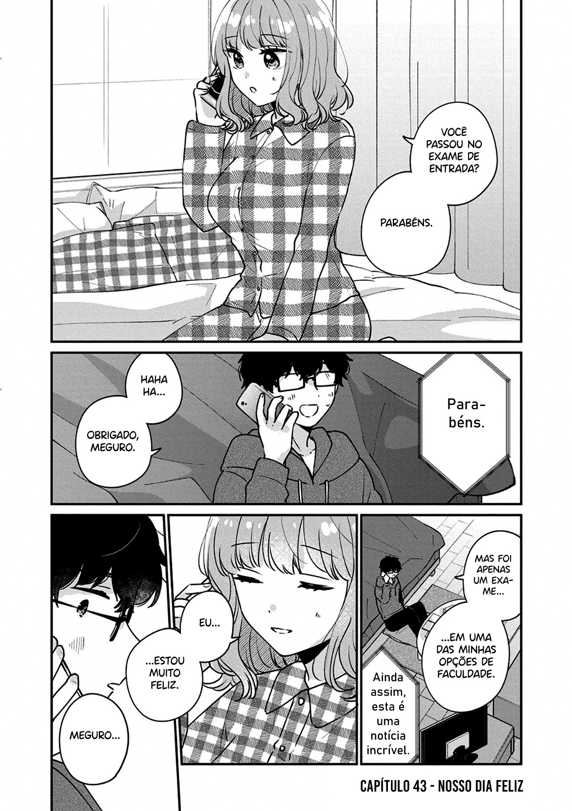 Meguro-san wa Hajimete Janai Capítulo 1