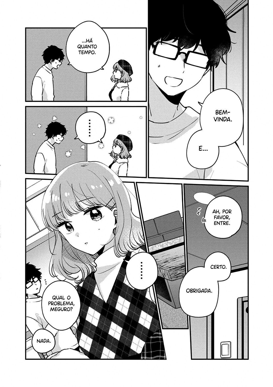 Meguro-san wa Hajimete Janai Capítulo 1