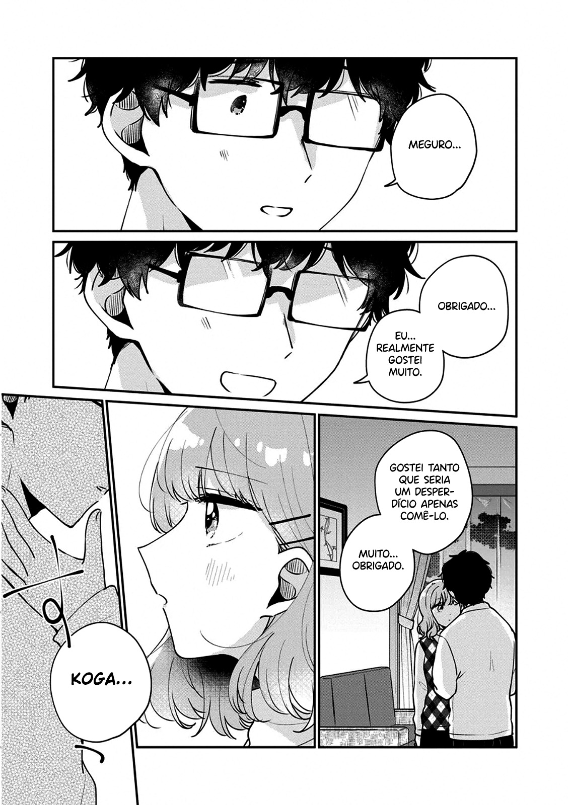 Meguro-san wa Hajimete Janai Capítulo 1